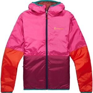 BNWT Cotopaxi Teca Cálido Hooded Jacket in Spicy Sweet, size large